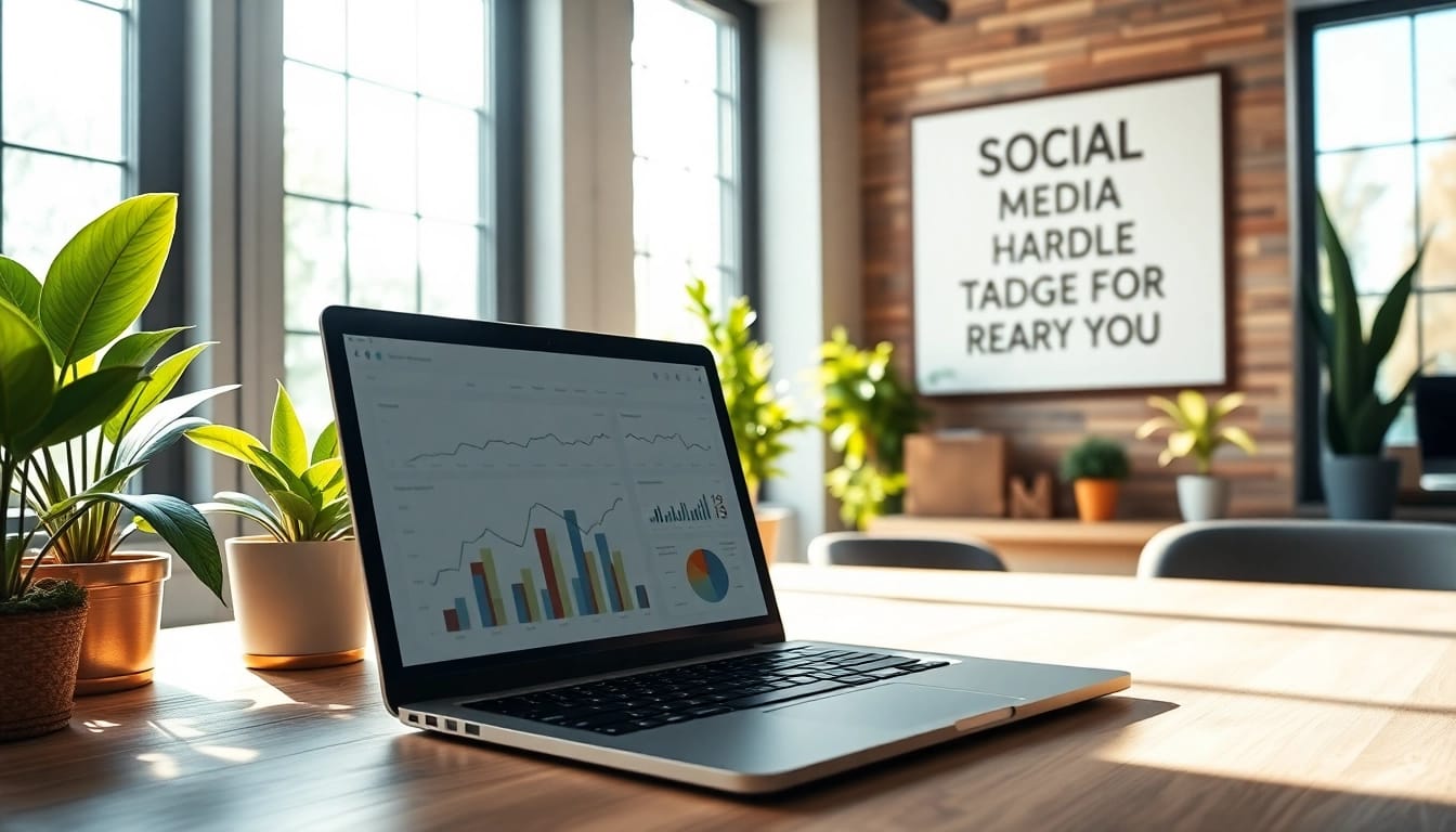 Boost your strategy with a vibrant youtube smm panel setup in a modern workspace.