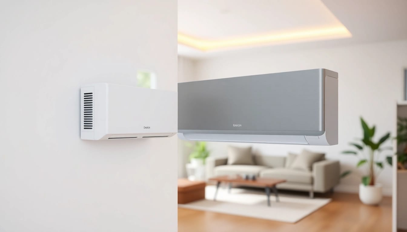 Install a Daikin mini split AC for energy-efficient cooling in your living space.