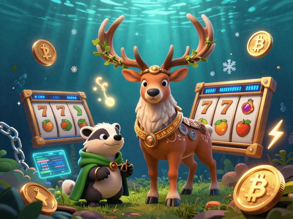 Experience the thrill of winning with situs toto slot tergacor in this vibrant casino illustration.