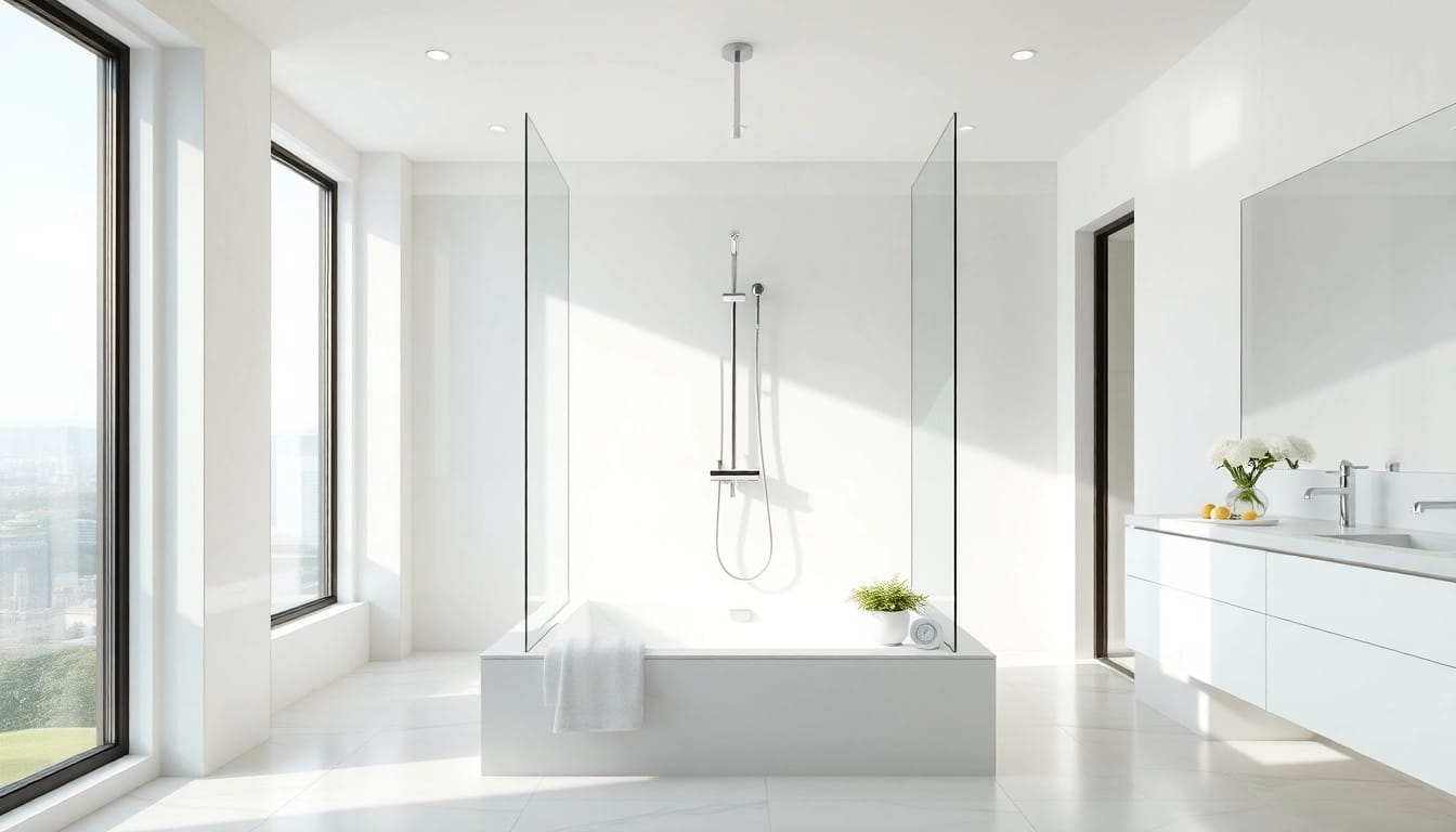 Experience sophisticated elegance with elegant showers Australia in a luxurious bathroom setting.