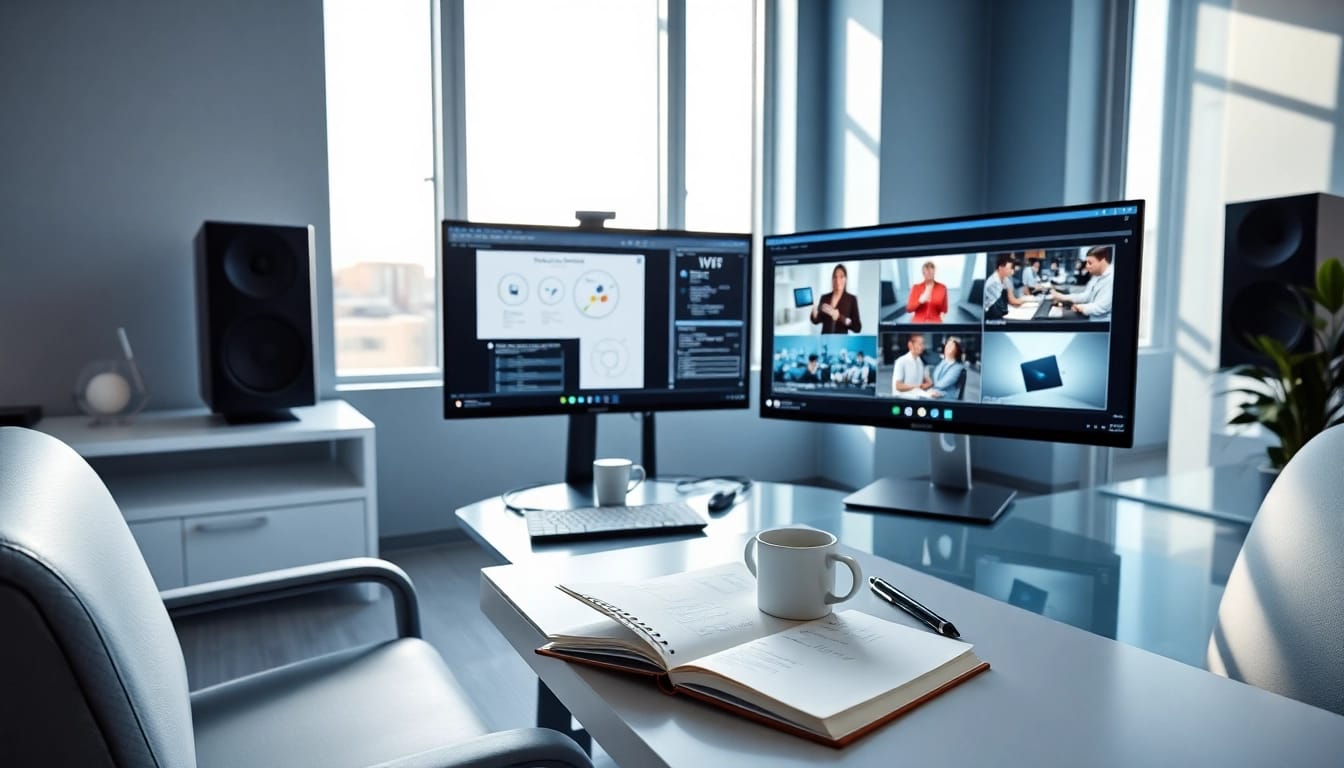 Video to promptgenerator workspace featuring advanced video analysis tools and a professional setting.