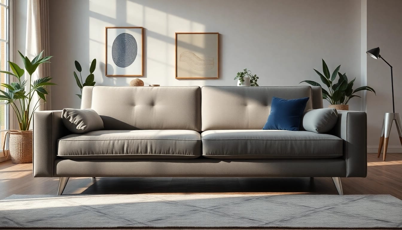 Sofa bed uk elegantly displayed in a cozy living room, highlighting style and comfort.