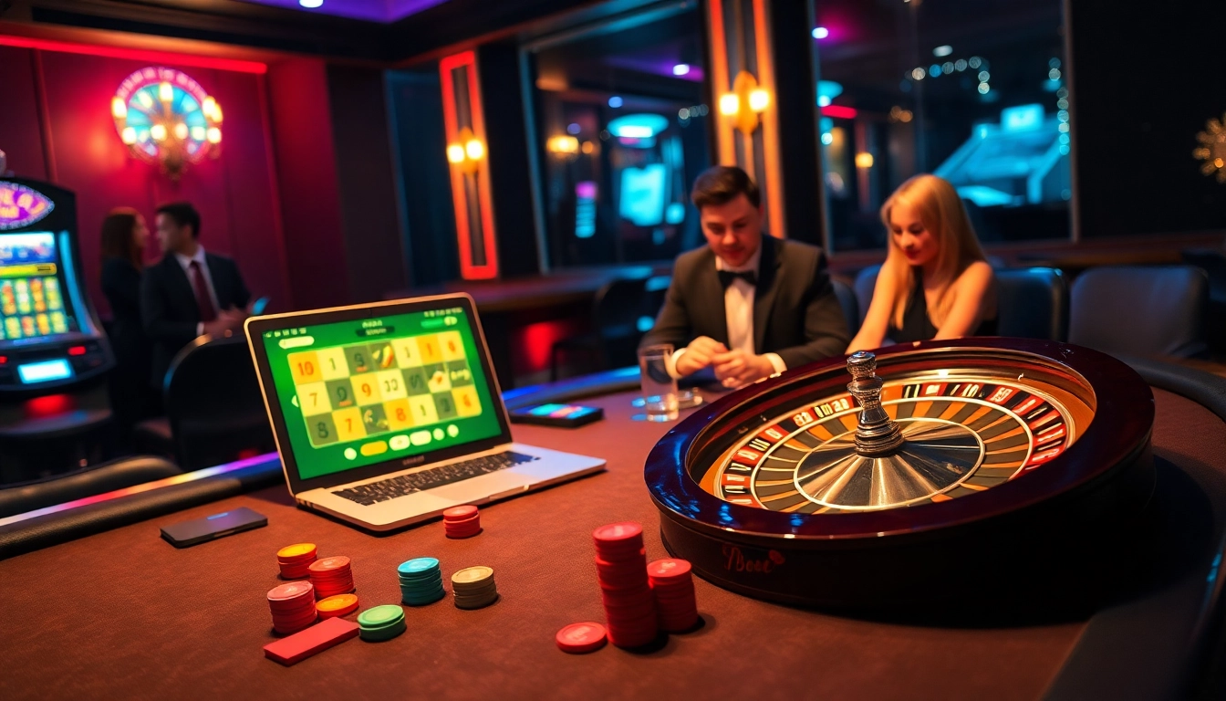 Participez à un jeu palpitant dans un casino en ligne France avec des tables de poker et de roulette interactives.