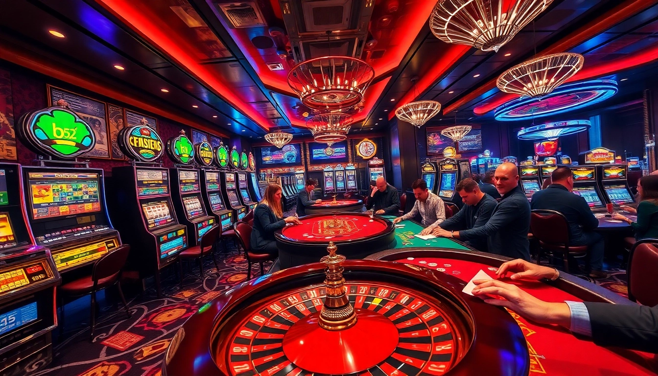 Experience thrilling gameplay at the b52 club with vibrant slots and engaging players.