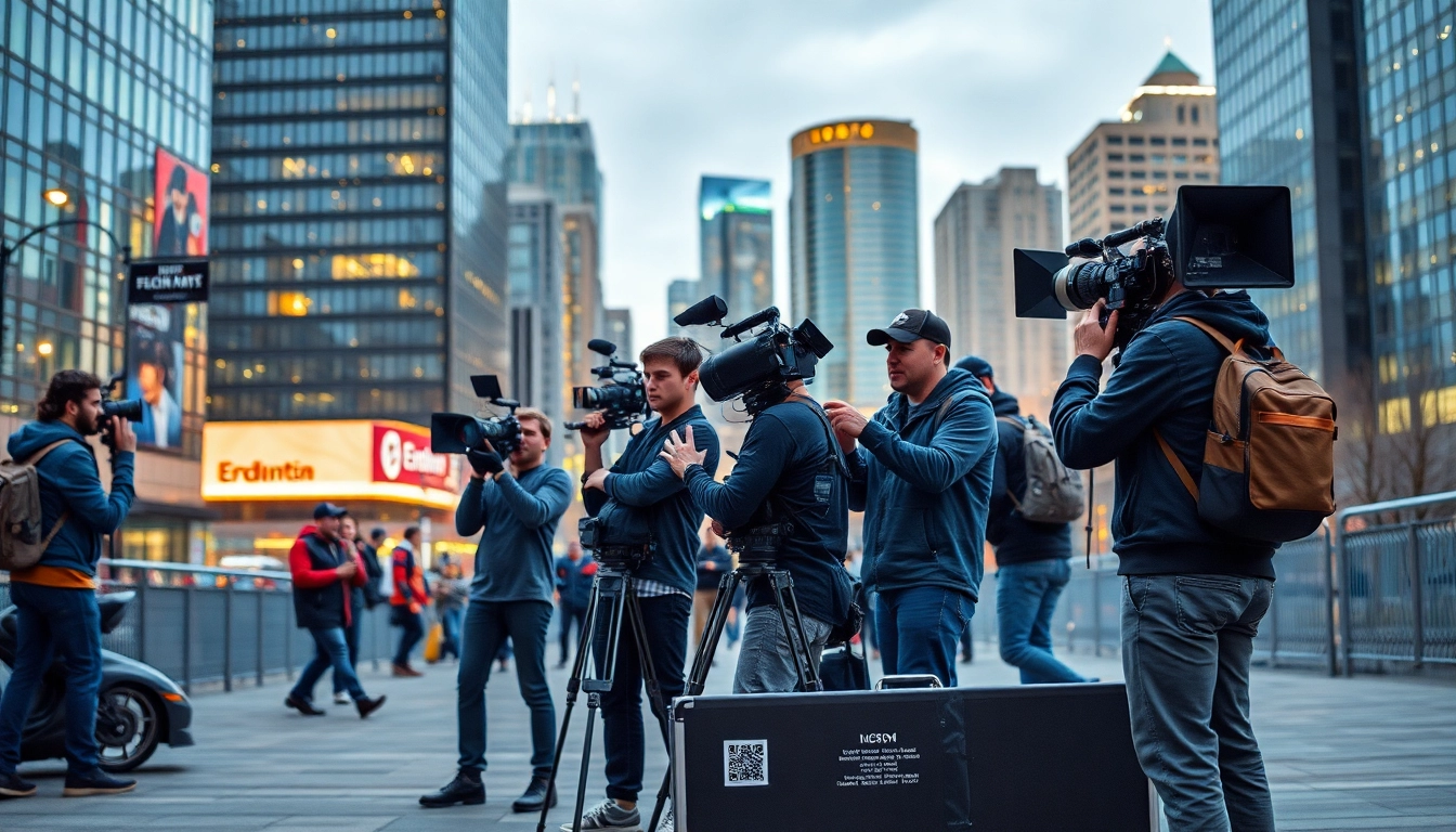 Edmonton production companies capture film scenes creatively and professionally.