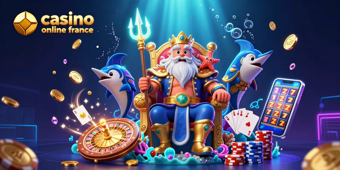 Découvrez le monde ludique des casinos en ligne en France avec Neptune, samouraï et trésors scintillants.