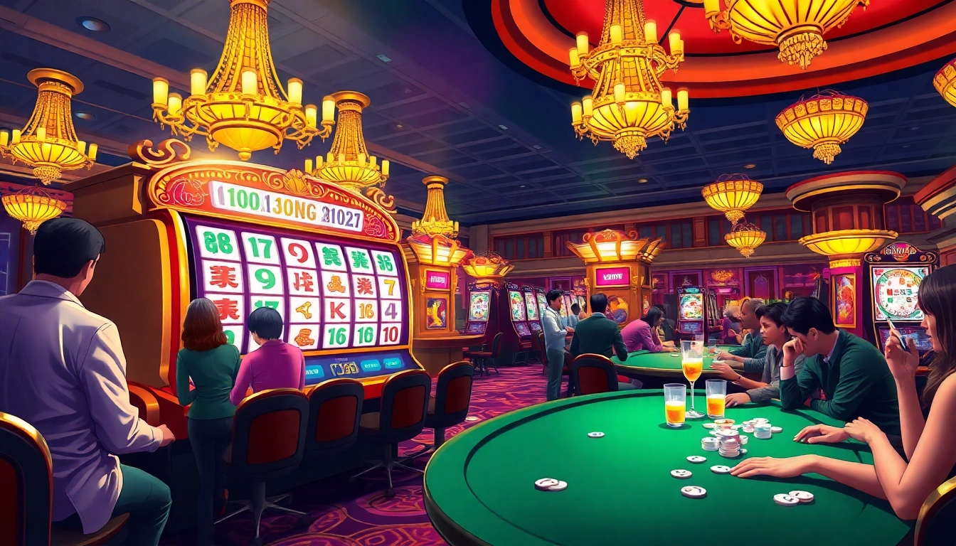 Spin the reels on the slot demo mahjong and win big in an exciting casino ambiance.