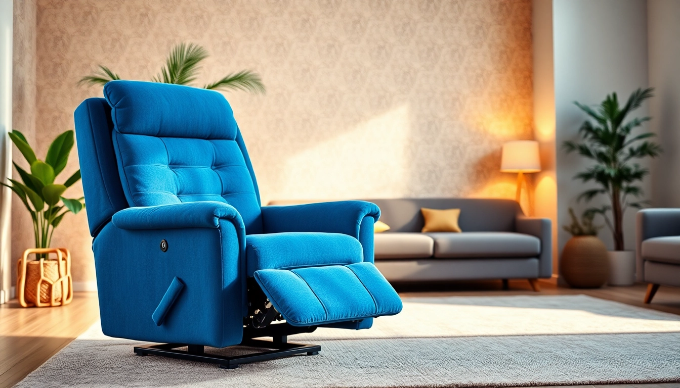 Enhance your comfort with lift recliners with heat and massage in a cozy living room.