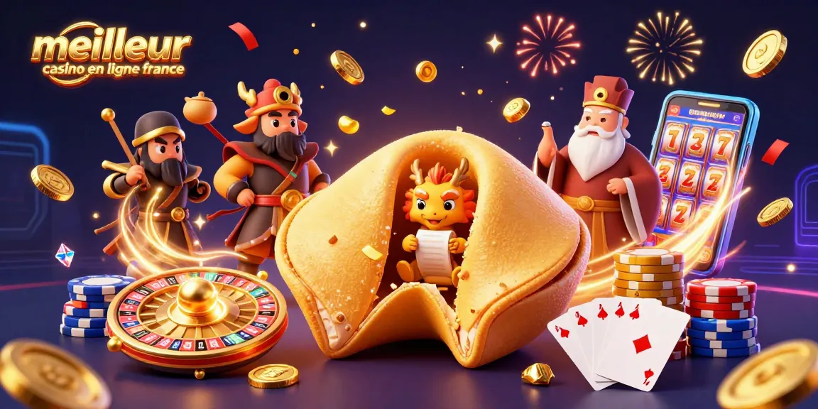 Visualisez le meilleur casino en ligne en France avec une scène vibrante et dynamique, capturant l'excitation du jeu.