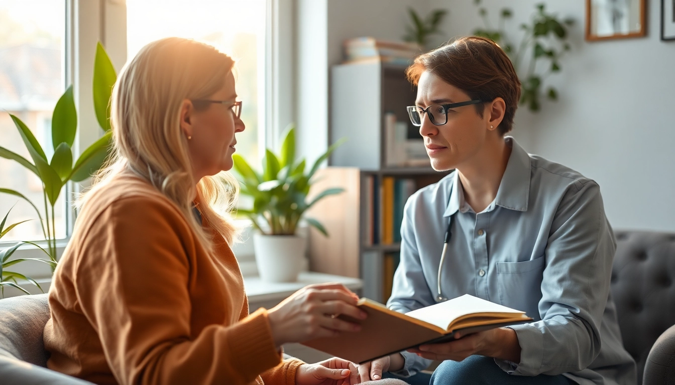 An insightful discussion on anxiety symptoms between a therapist and a patient.