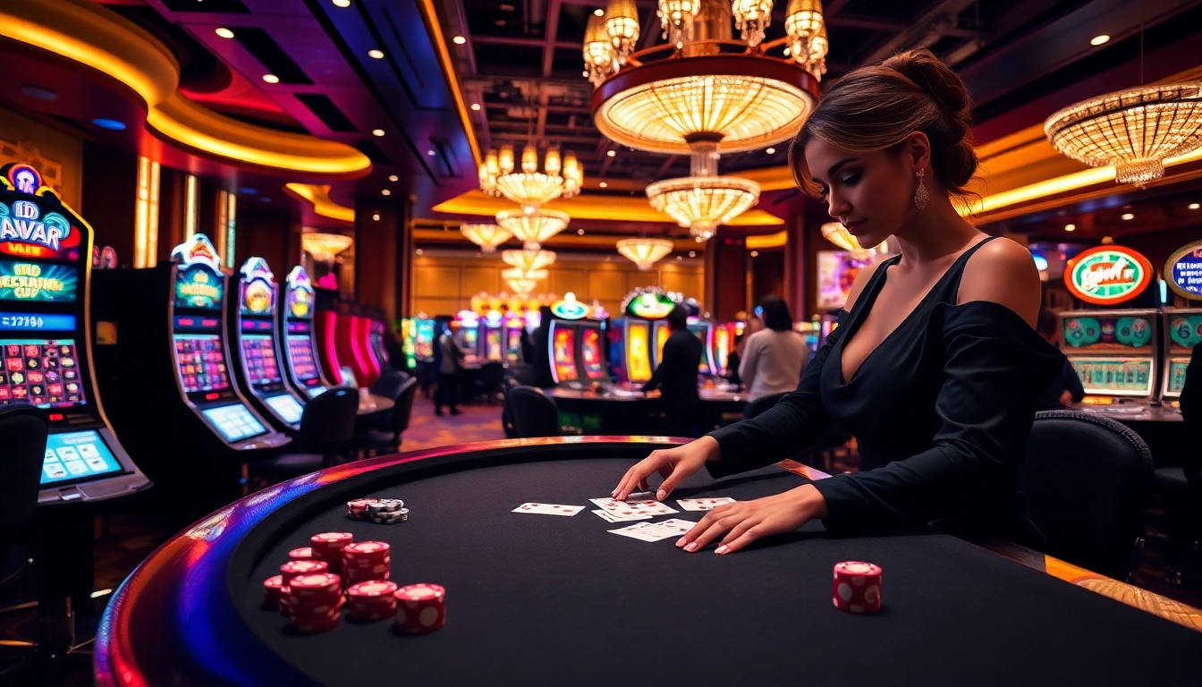 Experience professional gambling excitement at bk8vn.io with vibrant slot machines and a skilled dealer.