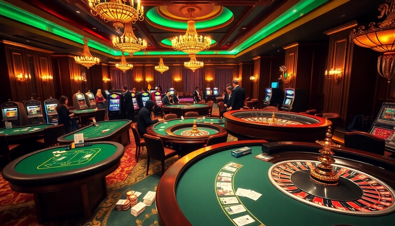 Découvrez le jeu de luxe dans un casino en ligne France avec des tables vibrantes et des joueurs excitants.