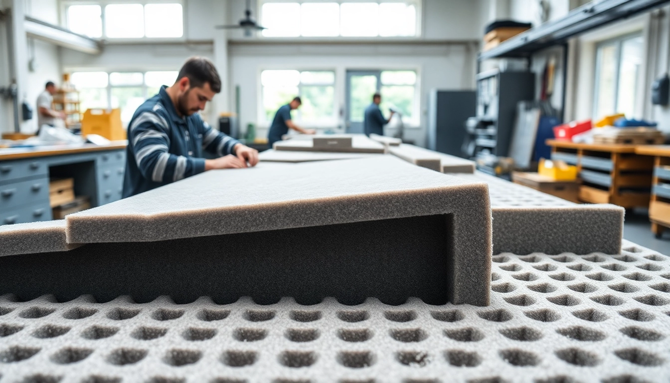 Customize foam for rifle case with precise cutting techniques and craftsmanship.