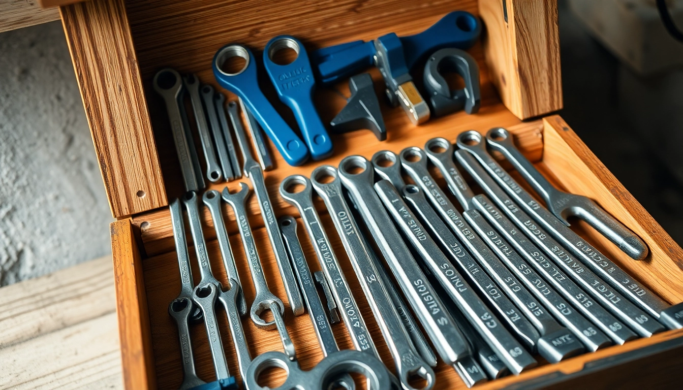 Discover durable allen keys in a professionally organized toolbox.