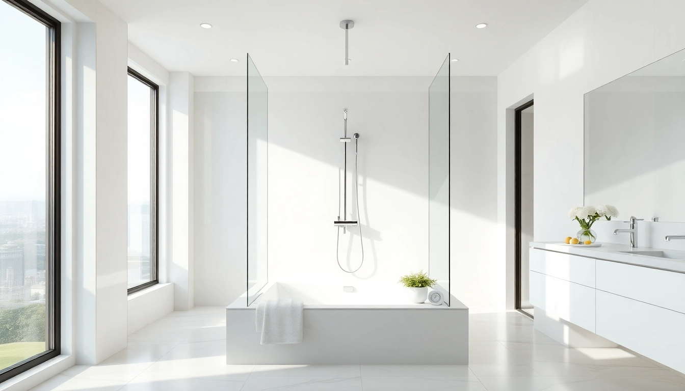 Experience sophisticated elegance with elegant showers Australia in a luxurious bathroom setting.