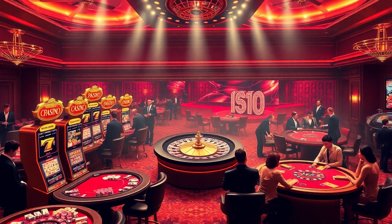 Découvrez l'excitation des casinos en ligne en France avec des tables vibrantes et un gameplay dynamique.