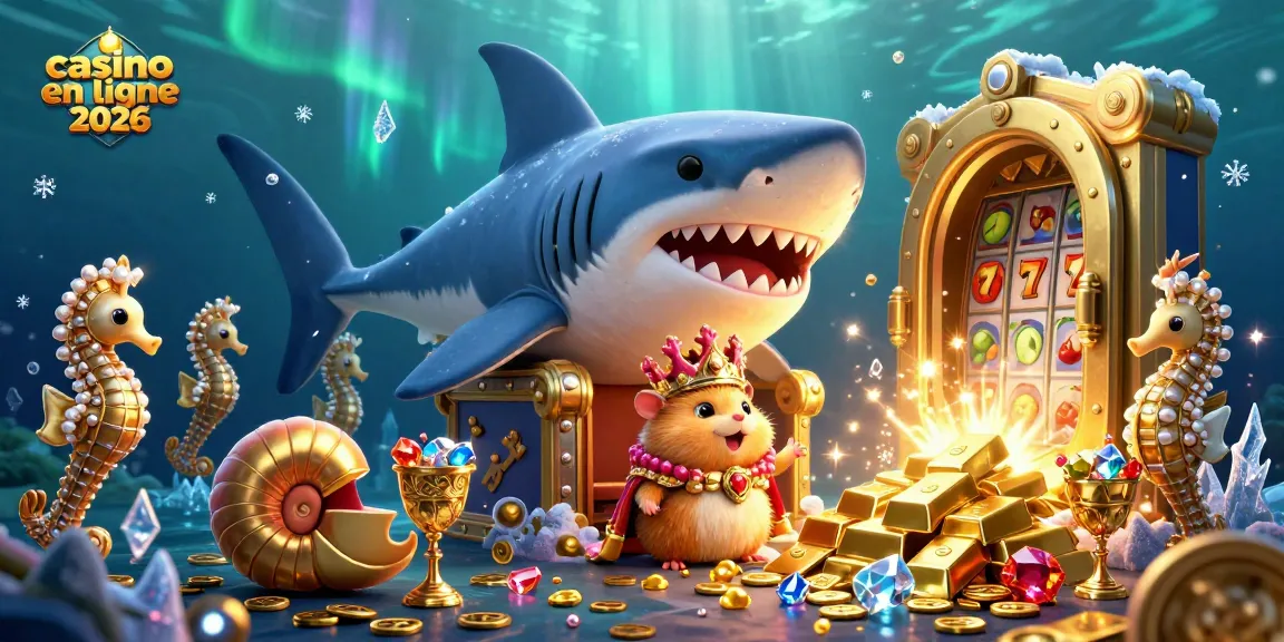 Profitez de l'univers captivant de casino en ligne 2026 avec un roi hamster et ses gardes marins.