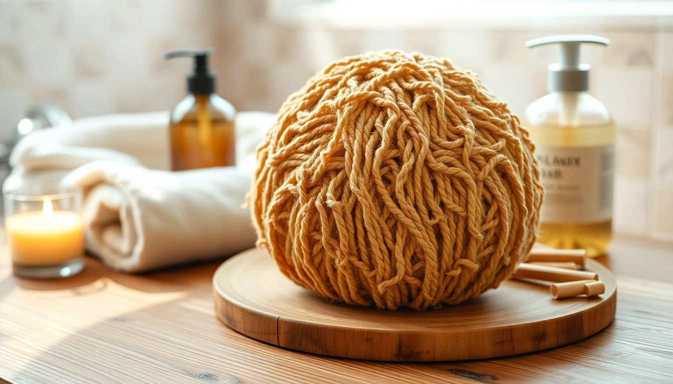 Enhance your skin using the best back loofah for dry skin with natural body care products.