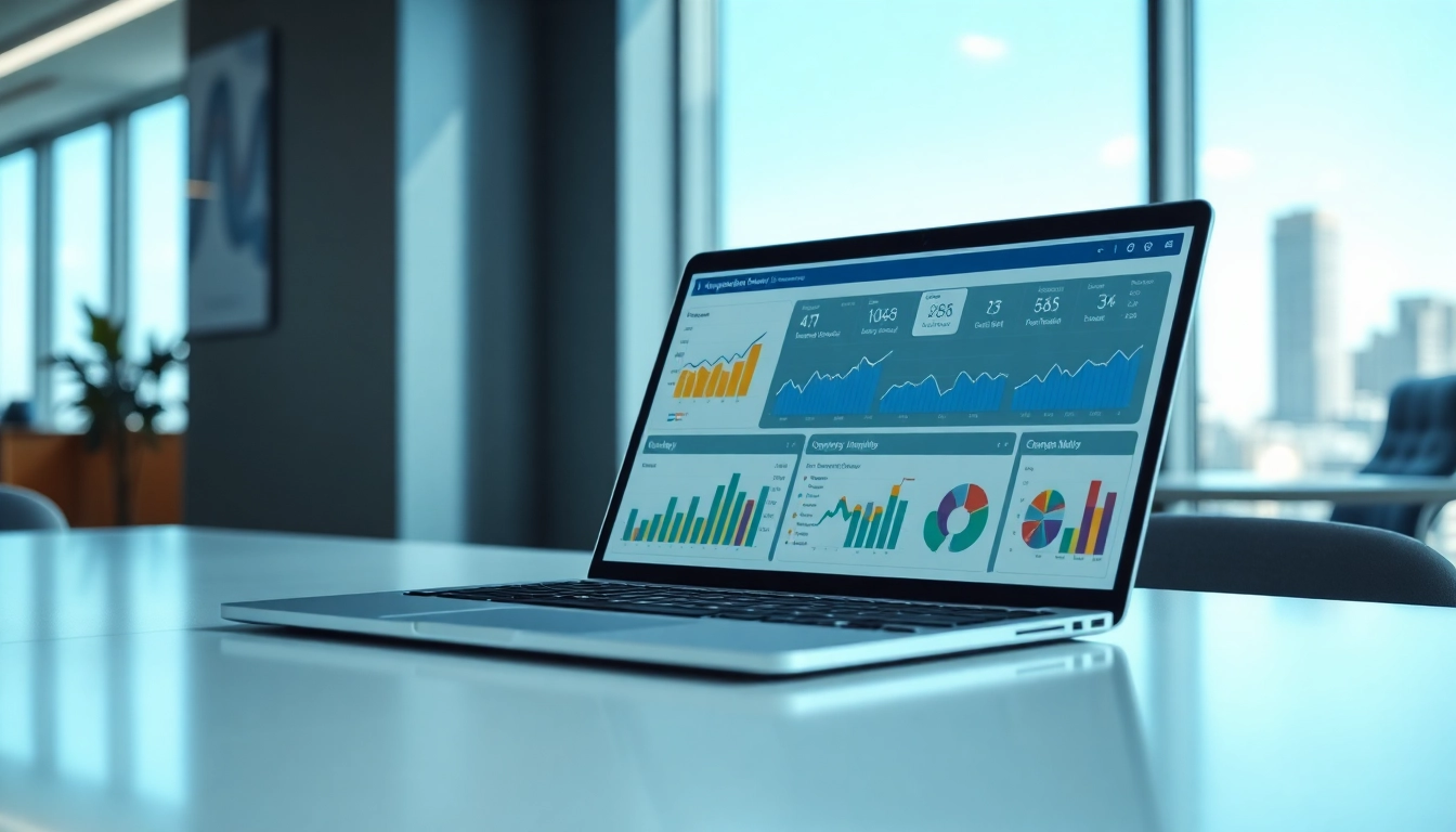 Visualize AI for competitor analysis with a modern analytics dashboard showing competitor data trends.