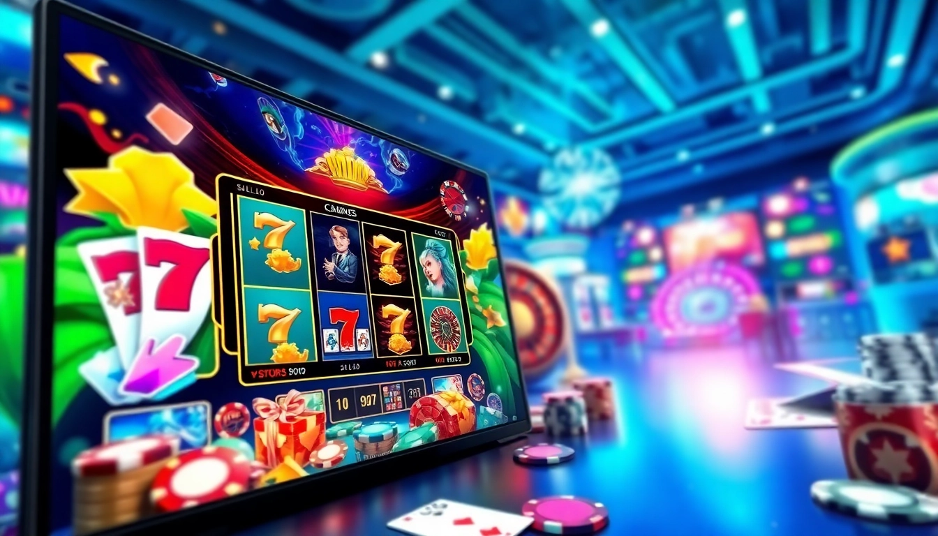 Erleben Sie die besten casino online spiele in einer aufregenden virtuellen Casino-Umgebung.