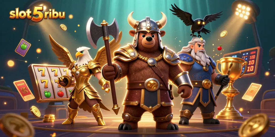 Experience thrilling gameplay with slot 5 ribu featuring vibrant 3D characters and dynamic gaming elements.