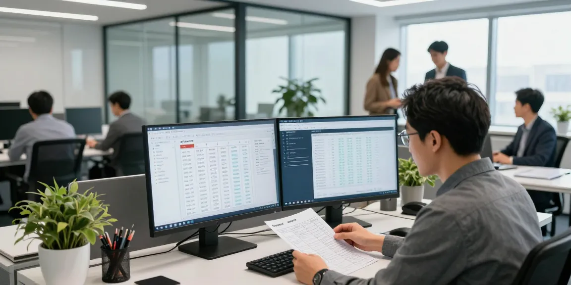 Detect fraud receipt analysis in a modern office with AI technology for authenticity verification