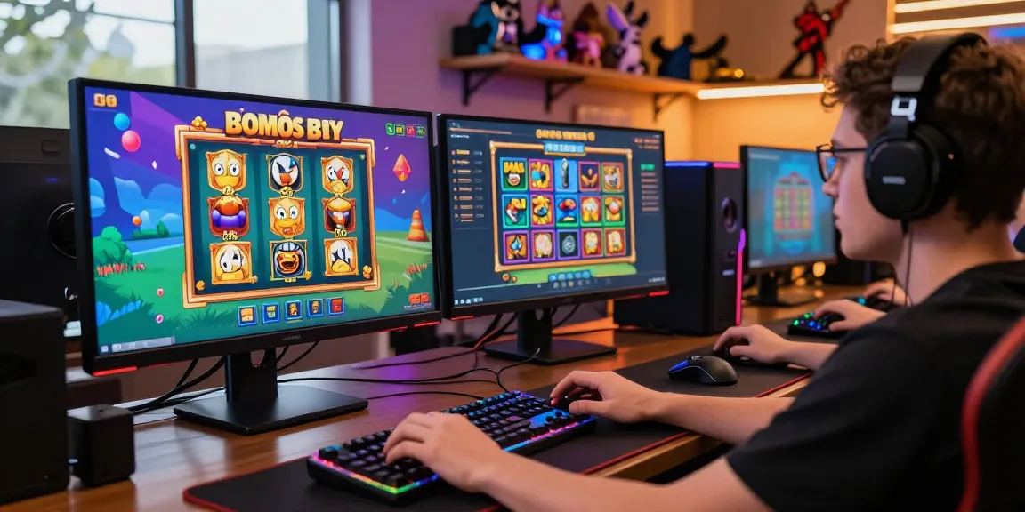 Explore top bonus buy slots at https://aboutderbyshire.co.uk in a vibrant online gaming setup.