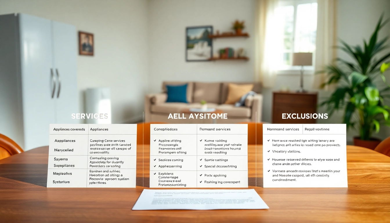 Illustrative breakdown of what does a home warranty cover and not cover highlighted in a clear and engaging infographic.