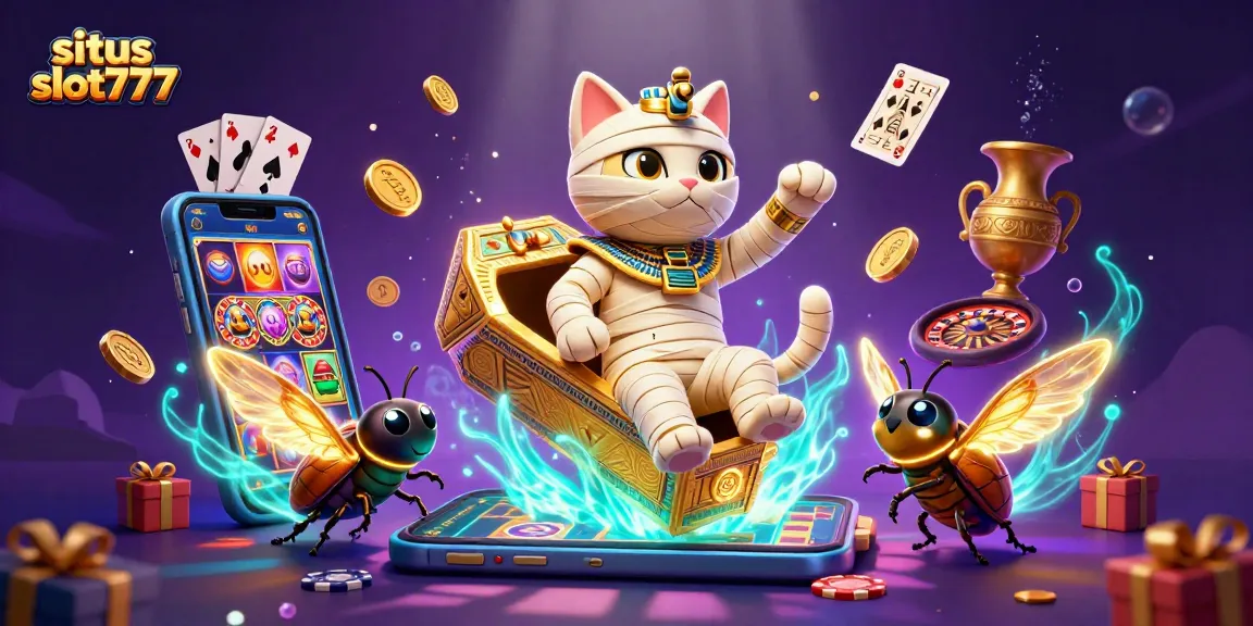 Menangkan di situs slot777 dengan permainan slot menarik dan simbol keberuntungan.