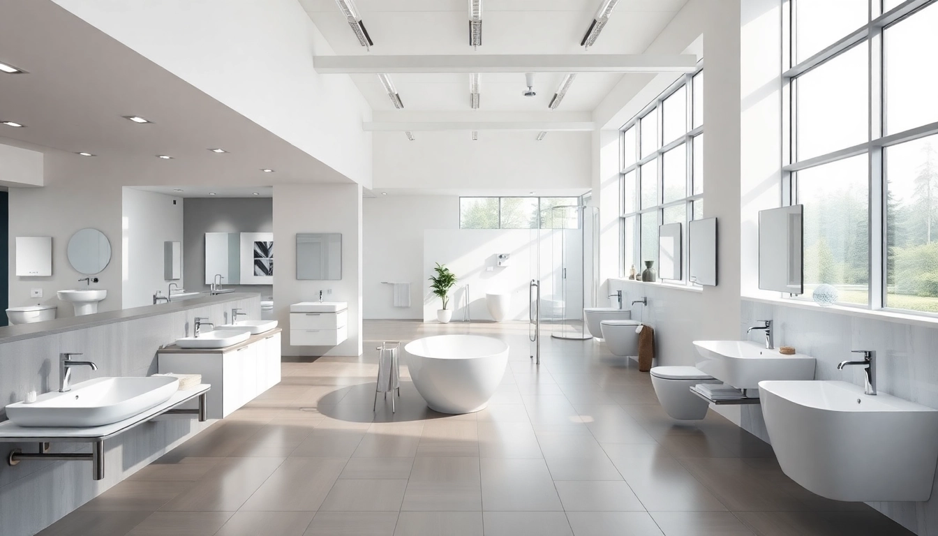Erleben Sie hochwertige Sanitärlösungen von sonni sanitär GmbH in einem modernen Showroom.