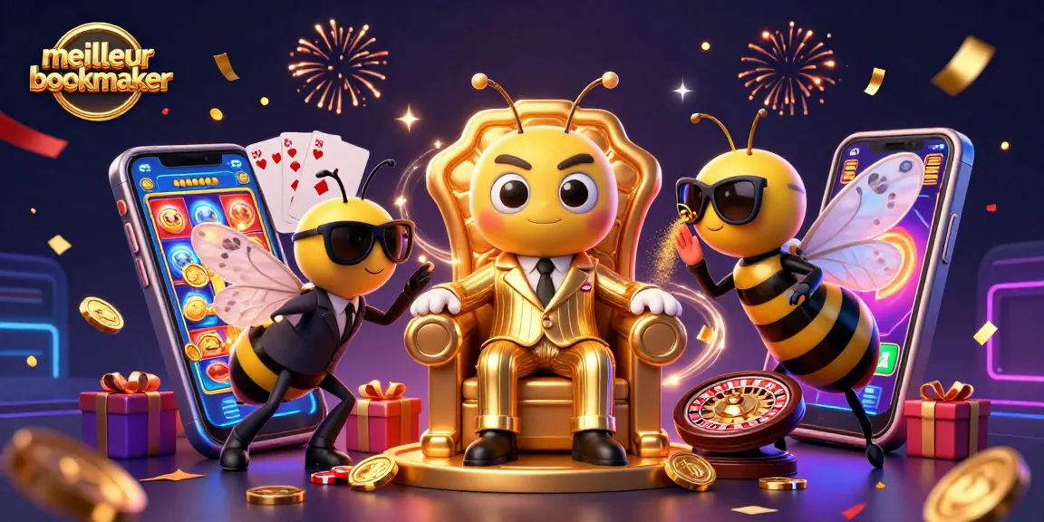 Parier sur le meilleur bookmaker avec des personnages animés, des jeux et une ambiance festive.