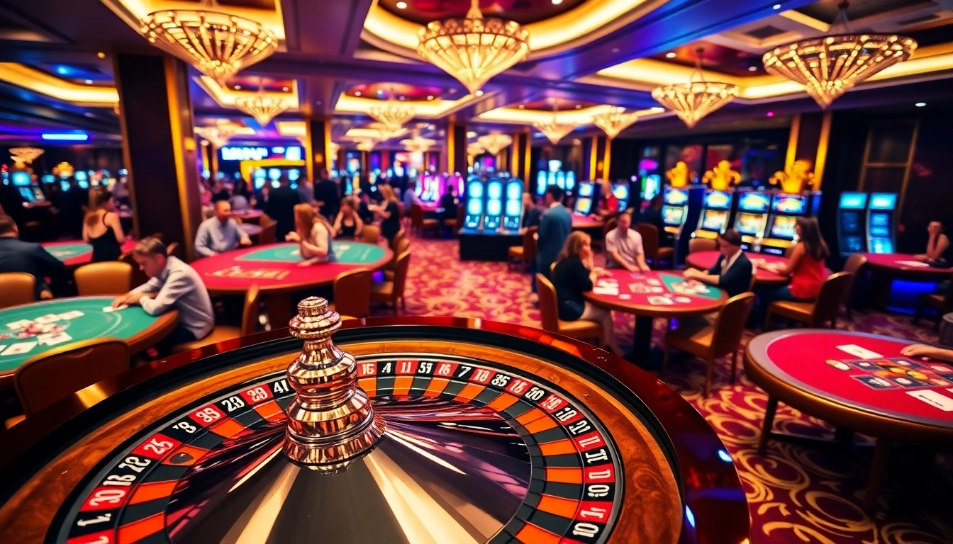 Vivez l'excitation au meilleur casino en ligne avec des tables vibrantes et des jeux palpitants.
