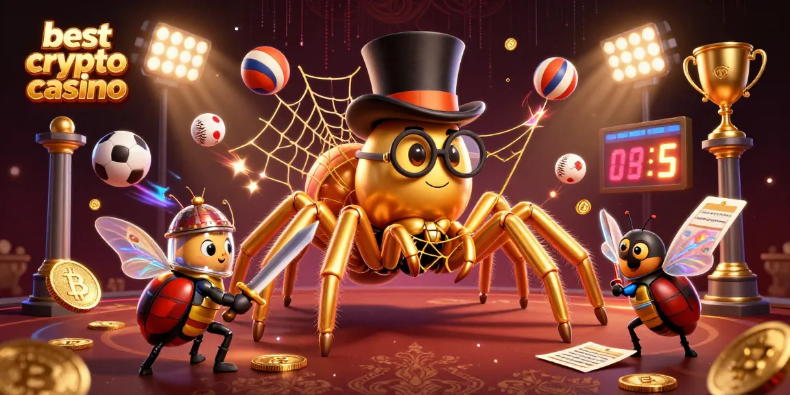 Jouez au meilleur casino crypto avec des personnages colorés et des éléments de jeu