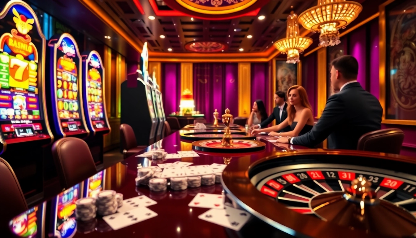 Découvrez l'excitation du casino en ligne Français avec des machines à sous vibrantes et des jeux de poker captivants.