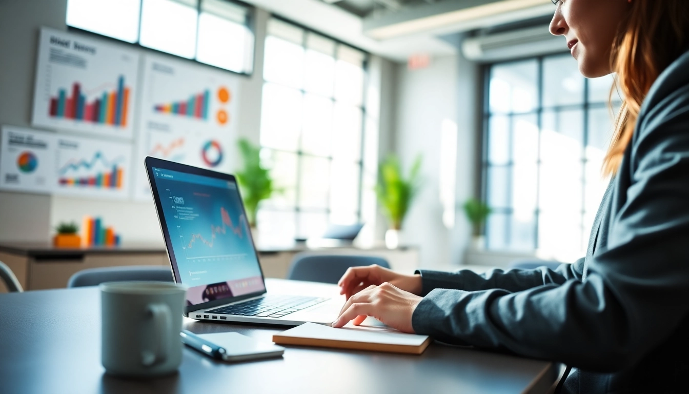 Engaging digital marketing context showcasing a strategist utilizing agencia hubspot insights for success.