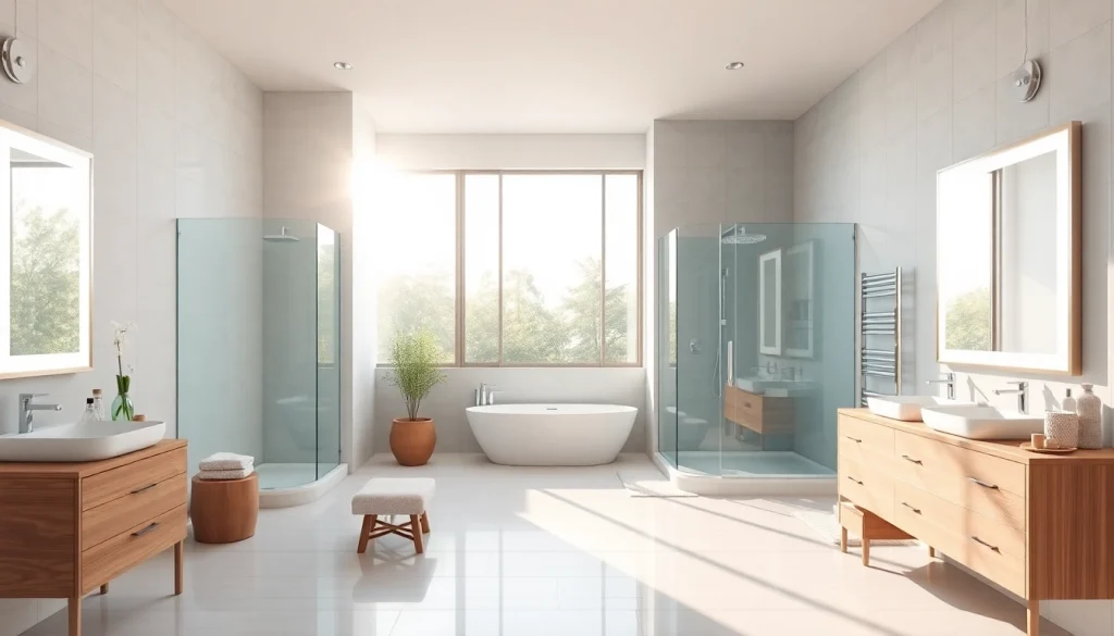 Améliorez votre salle de bain avec des meubles élégants de sirhona France et des miroirs LED modernes.