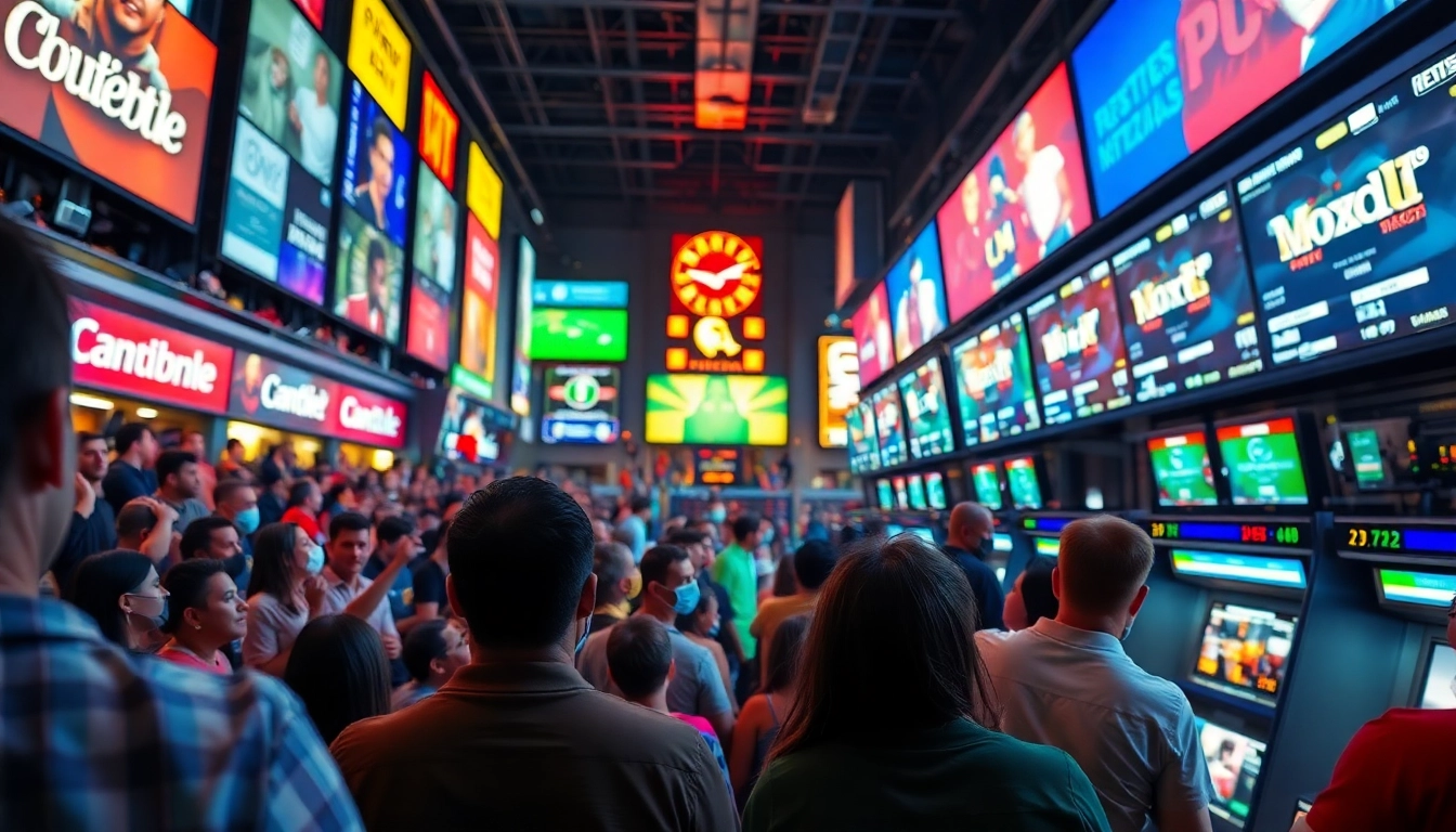 Experience the excitement of best sports betting sites Mexico with lively fans in a vibrant setting.