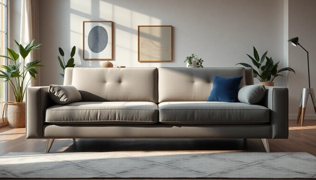 Sofa bed uk elegantly displayed in a cozy living room, highlighting style and comfort.