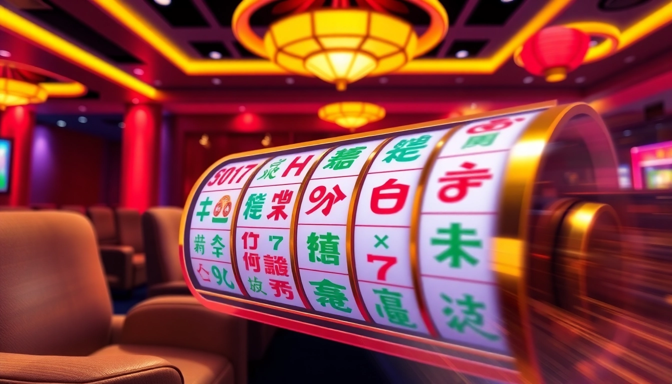 Permainan slot demo mahjong menampilkan gulungan berwarna-warni dengan desain unik dan menarik.