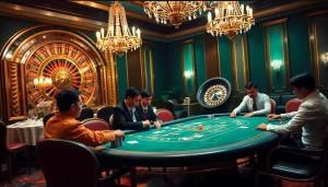 Engage in thrilling poker action at https://thabet.vegas/ featuring luxurious interiors and vibrant gameplay.