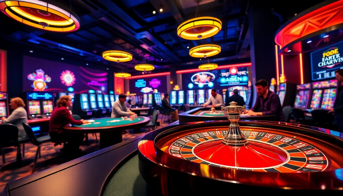 Experience online casinos Canada with exciting games and vibrant atmosphere.