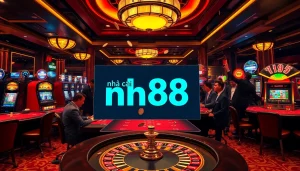 Experience thrilling wins at nhà cái nh88 with vibrant casino games and exciting gambling atmosphere.