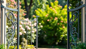 Install custom steel gates for improved security and beauty in your outdoor space.