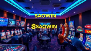 Trải nghiệm sự hứng khởi của Saowin 50 Win trong một môi trường chơi game trực tuyến sôi động.