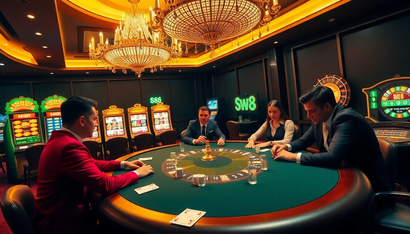 Experience the thrill of gambling at hello88 with high-stakes poker and vibrant casino ambiance.