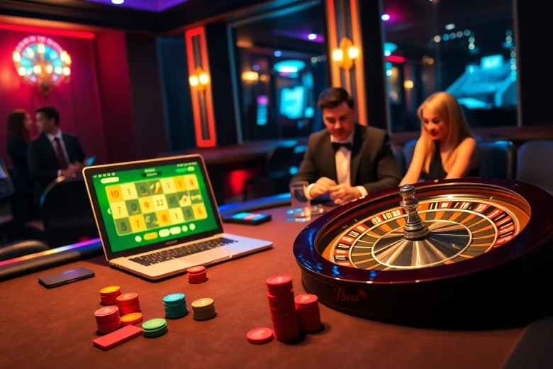 Participez à un jeu palpitant dans un casino en ligne France avec des tables de poker et de roulette interactives.