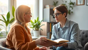 An insightful discussion on anxiety symptoms between a therapist and a patient.
