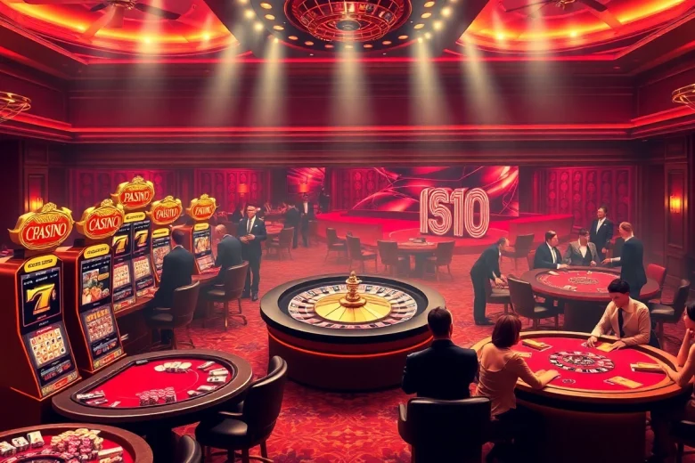 Découvrez l'excitation des casinos en ligne en France avec des tables vibrantes et un gameplay dynamique.