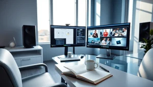 Video to promptgenerator workspace featuring advanced video analysis tools and a professional setting.