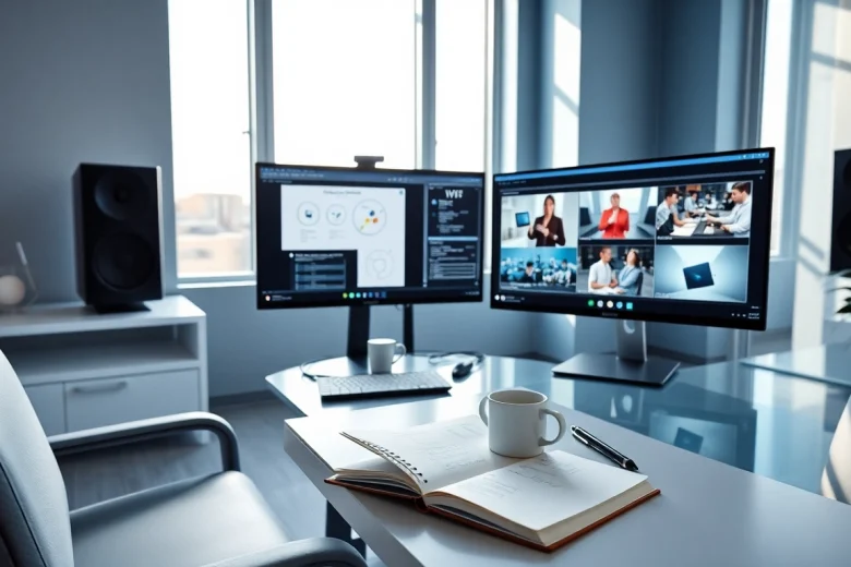 Video to promptgenerator workspace featuring advanced video analysis tools and a professional setting.